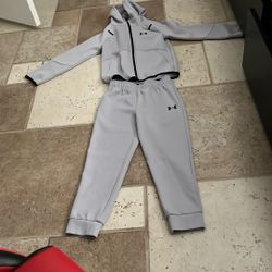 Adidas Tech Sweatpants And Zip-up Sweat Shirt W Hood