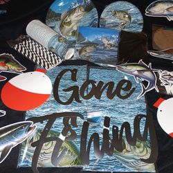 Gone Fishing Decorations For Mens Birthday/ Fathers Day