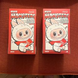 Labubus -POP MART The Monsters Vinyl Face Blind Box Coca Cola Special Edition
