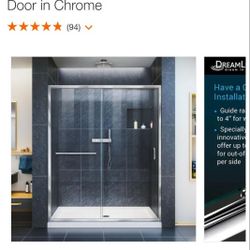 The DreamLine Infinity-Z sliding shower or tub door offers classic style with a modern touch. The Infinity-Z will transform your bathroom with a beaut