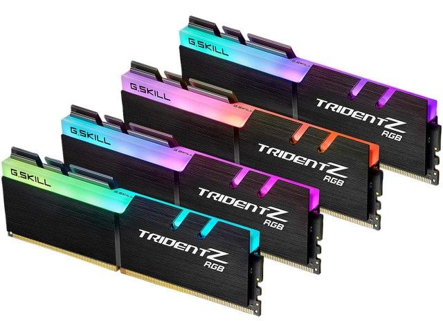 G.SKILL Trident Z RGB Series (Intel XMP) DDR4 RAM 128GB (4x32GB)
(OBO)