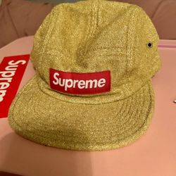 Supreme Glitter Terry Camp Cap SS19
