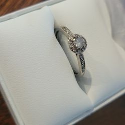 Engagement Ring Real Diamond 