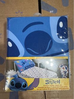 Disney stitch twin sheet set $15 brand new