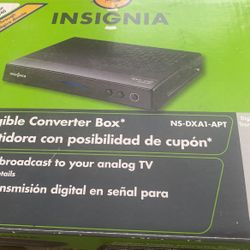 Insignia converter box
