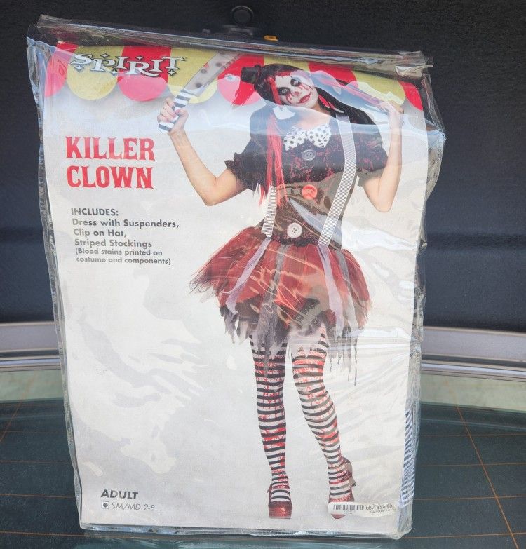 Killer Clown Halloween Costume