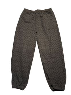 Coach Cc Mens L Black Sweatpants NWT 