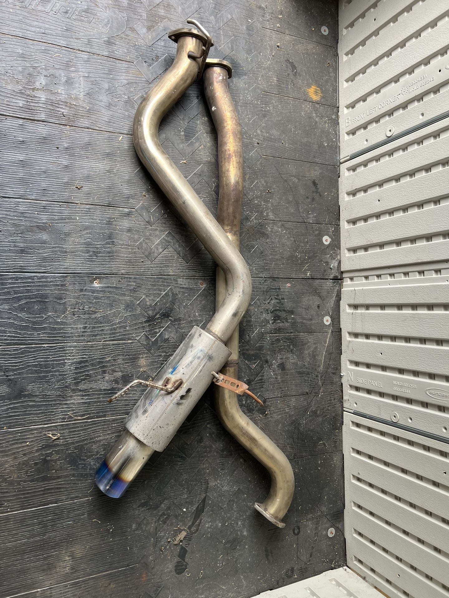 2014 Subaru STi Sedan Catback Exhaust N1