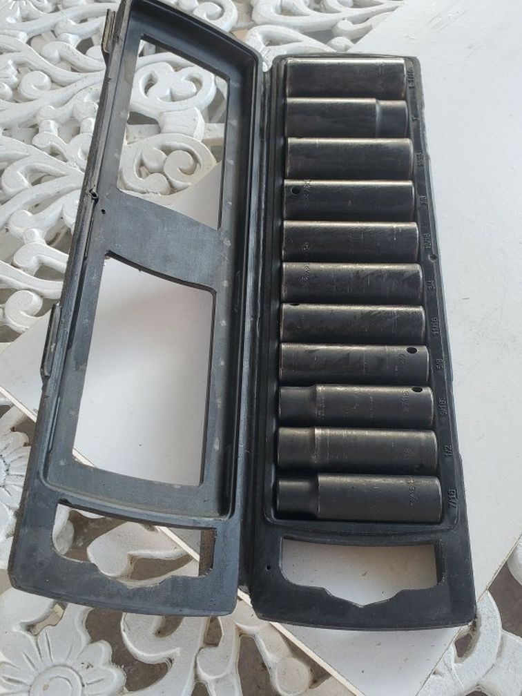 11 pcs husky socket set
