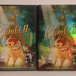 Bambi 2 DVD 2006 Disney Widescreen Slipcover Insert Region 1