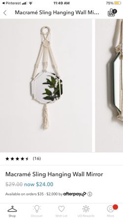 Boho Chic Accent Mirror