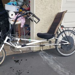 E-Bike Recumbent Bike