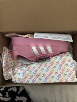 Pink Adidas Campus 00 LED — Girls