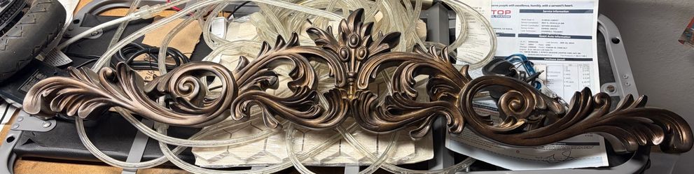 Over door trim