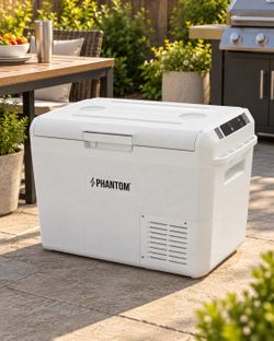 32L Portable Electric Cooler – AC & Car Power – $79.99 Before Tax