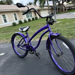 Mango Parrot 1 Speed Aluminum Custom Cruiser Bike