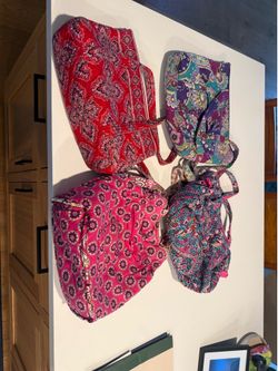 4 Vera Bradley purses