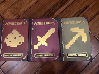 Brand New - Minecraft Handbooks (Essential, Combat, Redstone) 