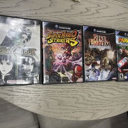 Nintendo GameCube Games Mario Kart Mario Strikers Fire Emblem CIB Complete