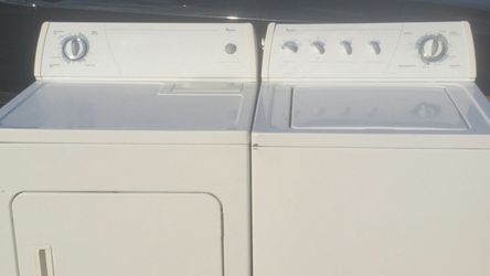 Kenmore matching washer and dryer