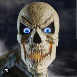 NEW 12ft Skelly Scare Head