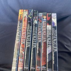 🔥 Neon Genesis Evangelion Complete/Near-Complete DVD Collection (0:1-0:8)! 🔥