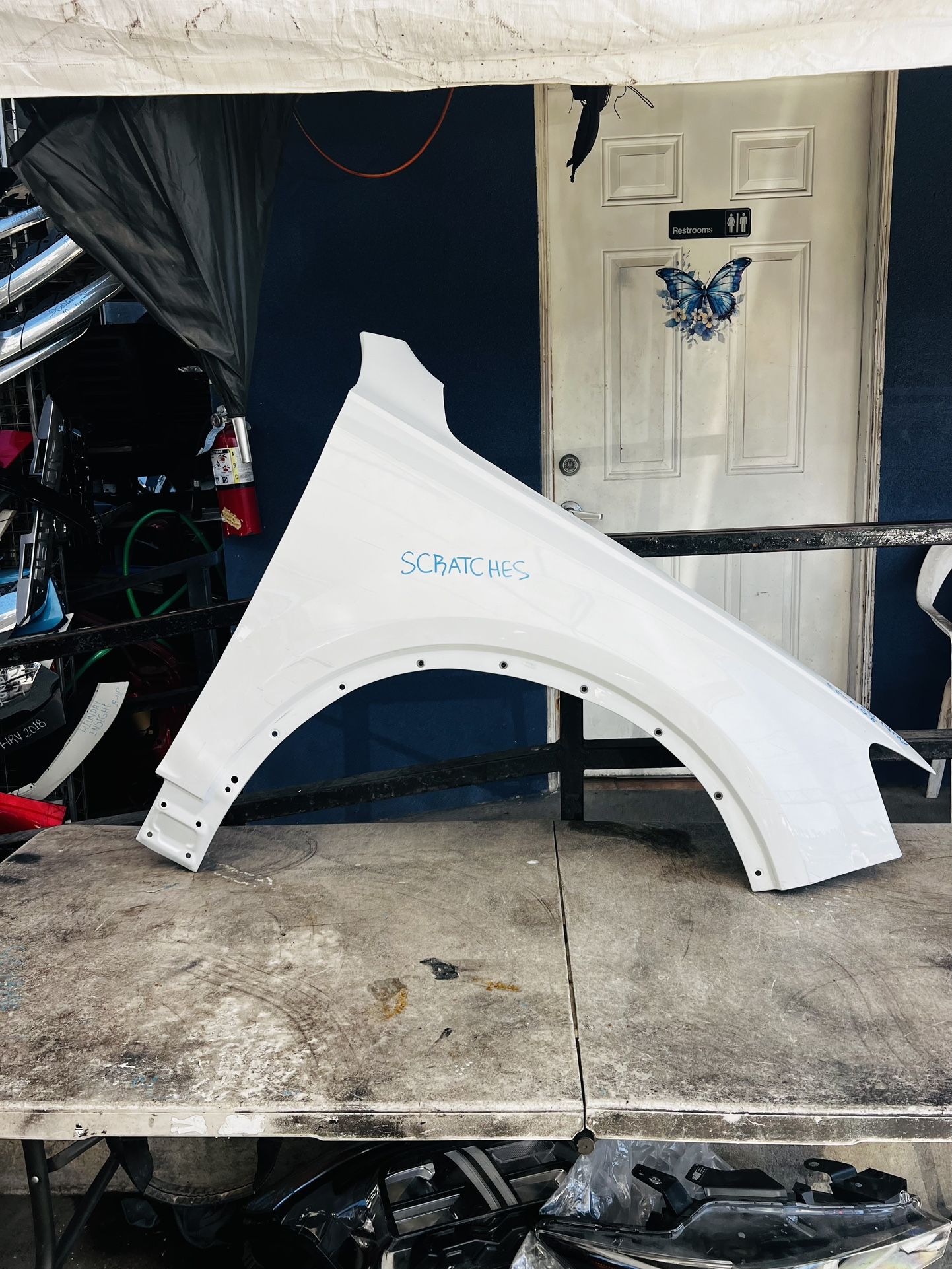 2017-2023 Audi Q7 Right Passenger Side Fender Oem