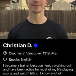 Personal Training by Christian!