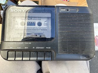 Sony Cassette-Corder TCM-818 - Untested