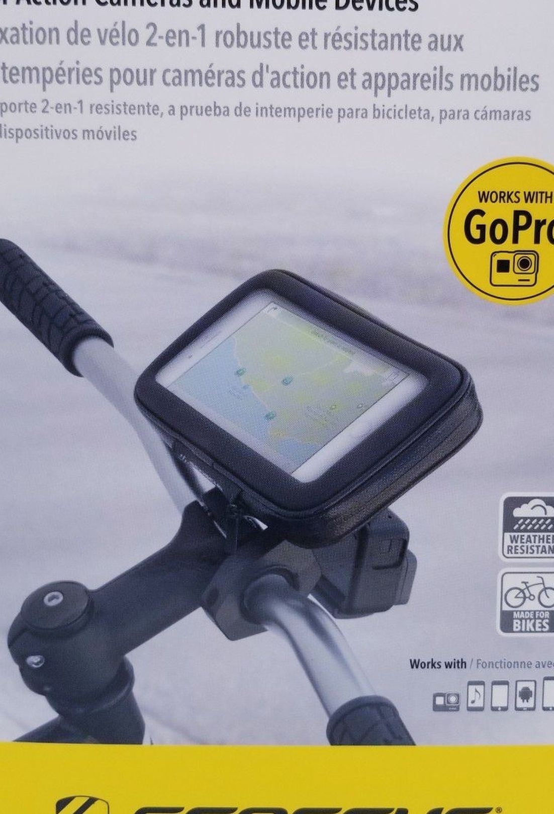 Scosche Handleit Pro! Smartphone and Gopro Bicycle Mount