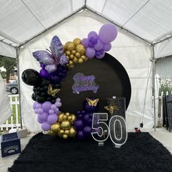Party Decoration- Balloons - Tents - Chairs And Tables - Heaters 