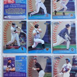 2000 Topps Finest Baseball Lot