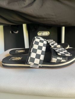 Vans Checkerboard Slide Sandals