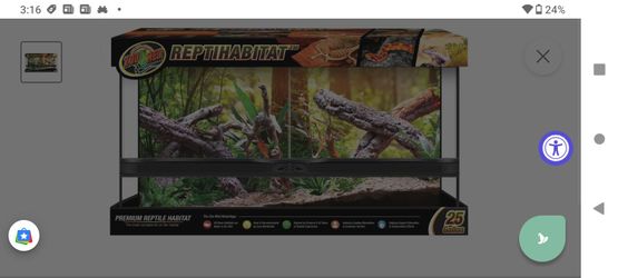 Premium reptile habitat