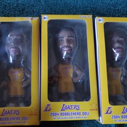 Lakers Bobble Heads New $25 Each