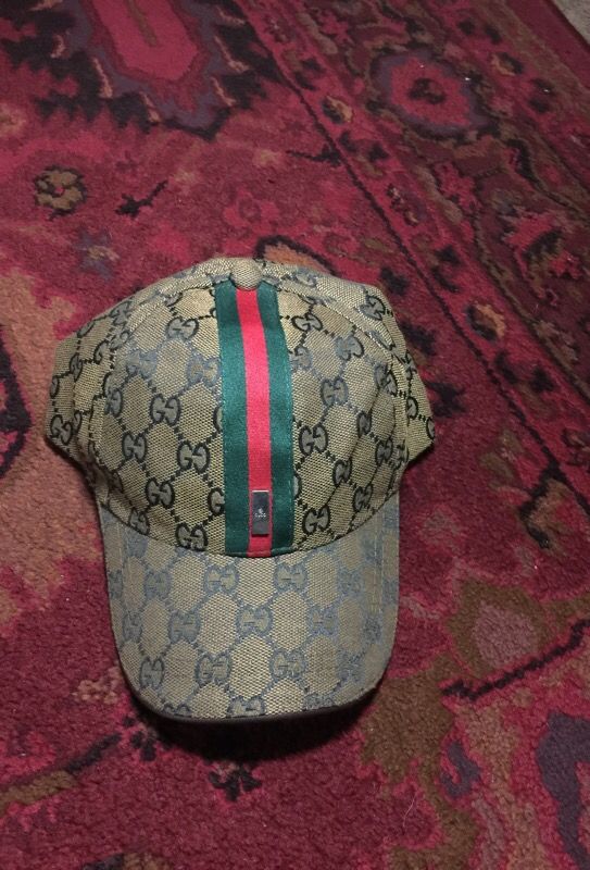 Gucci hat.