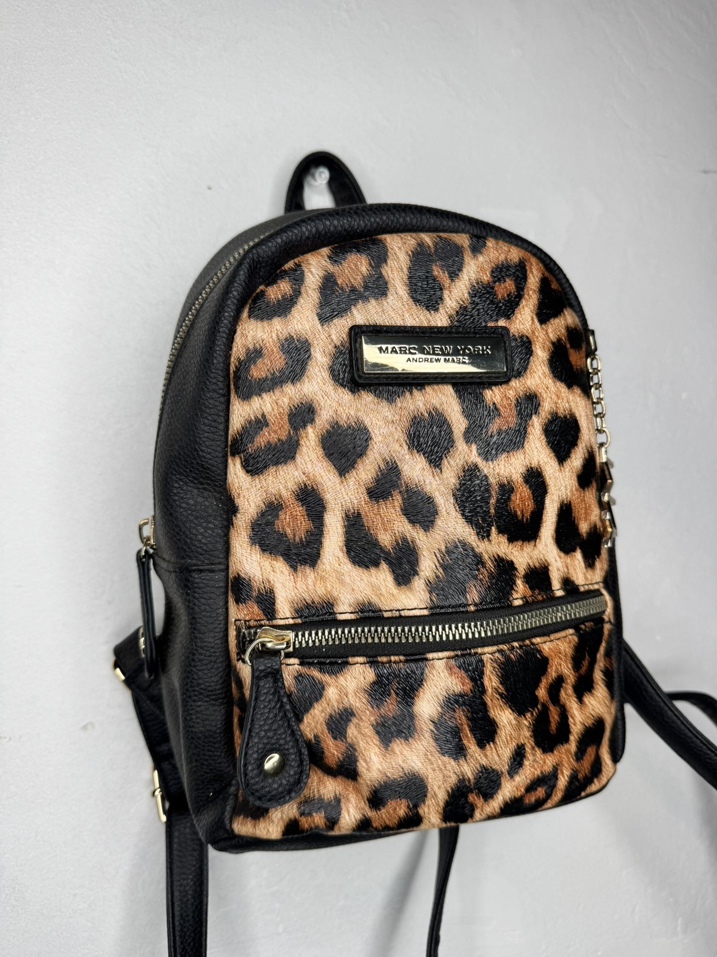 Marc New York Leopard Print Mini Backpack