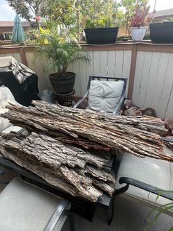 Decorative wall bark
