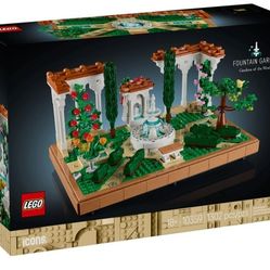 
LEGO Icons Fountain Garden Building Set
