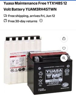 Motorcycle battery