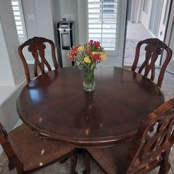Wood Breakfast Table