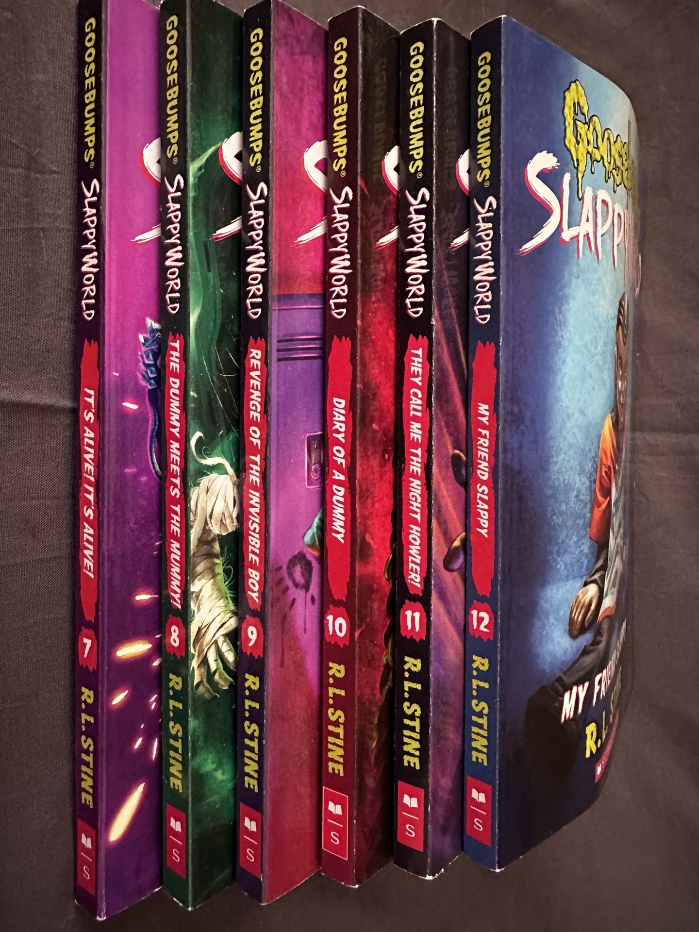 Goosebumps Slappyworld Books 7-12
