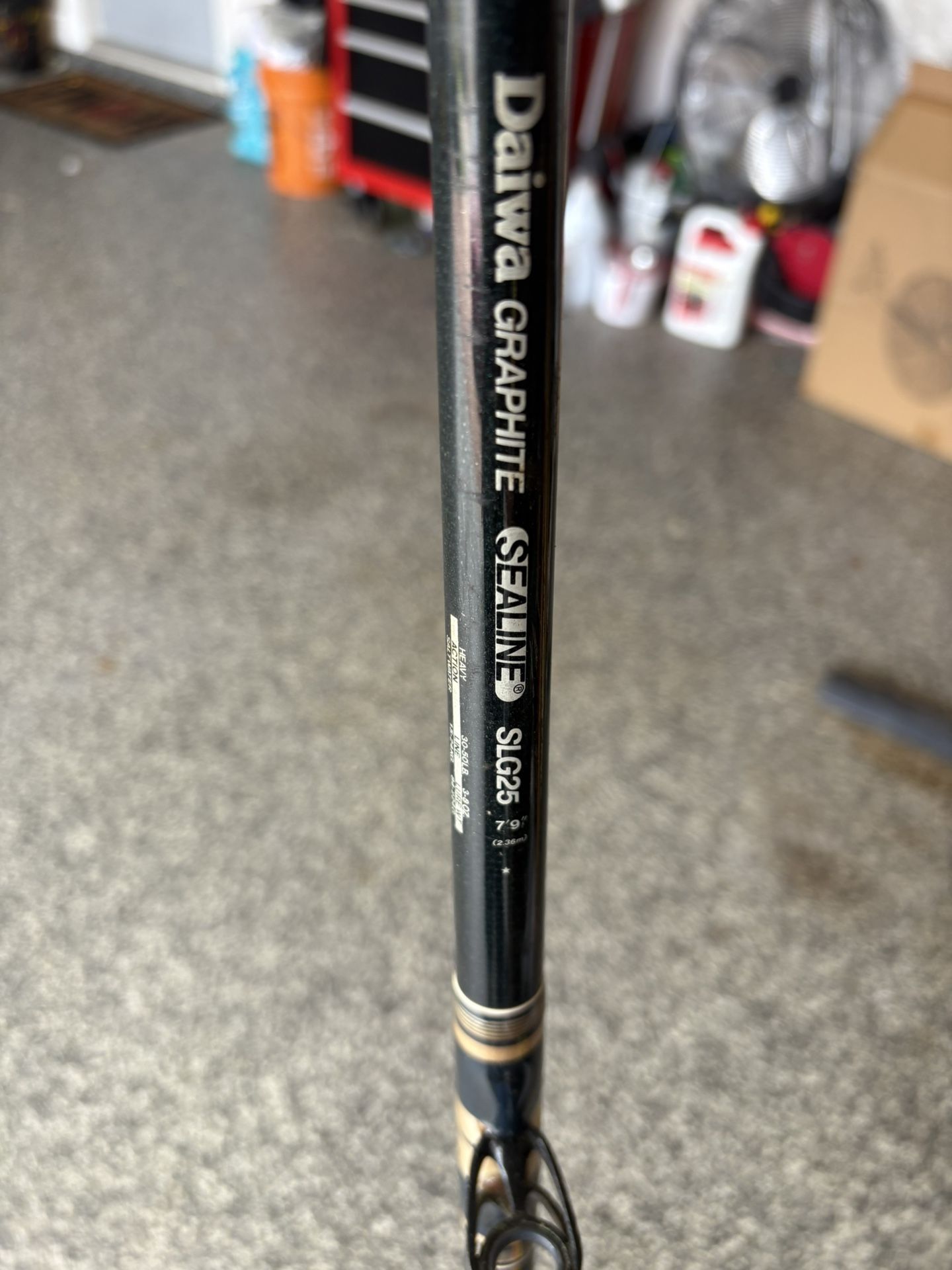 Deep Sea Fishing Pole And Reel  Daiwa Brand