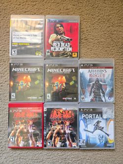A Lot Of 8 Playstation 3 games