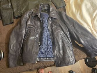Andrew Marc insulated nwot leather jacket