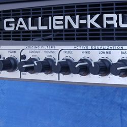 GALLIEN- Krueger  Amplifier  Needs LTC Repair 