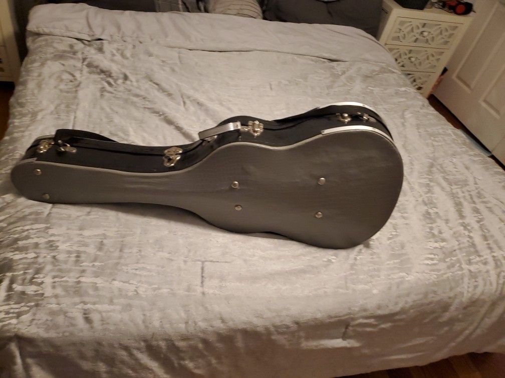 Custom Acoustic Guitar W/Case "Custom" Movie Coco Replica