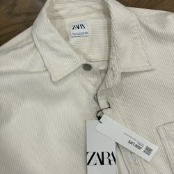 Men’s Zara Corduroy Overshirt Brand new 
