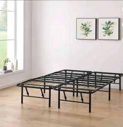 Full metal bed frame