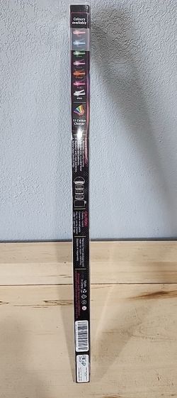 A Rockstix2 HD By Powerstix Heavy Duty Blue LED Light Up Drumsticks Open Box